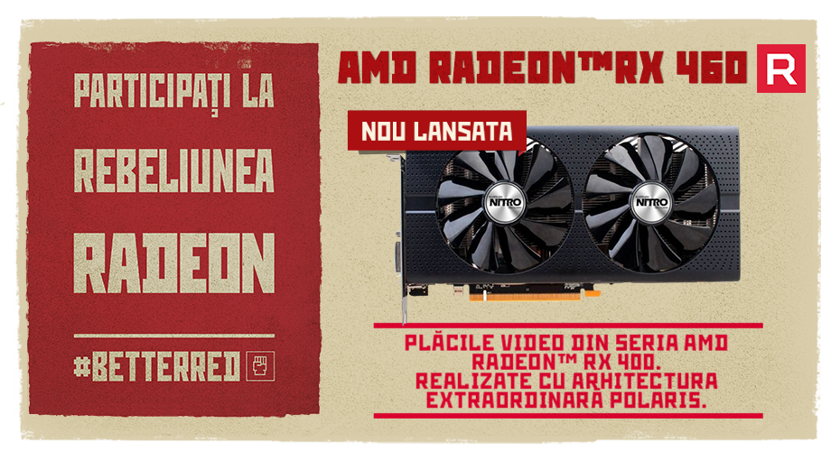 Nou lansata: AMD Radeon RX 460