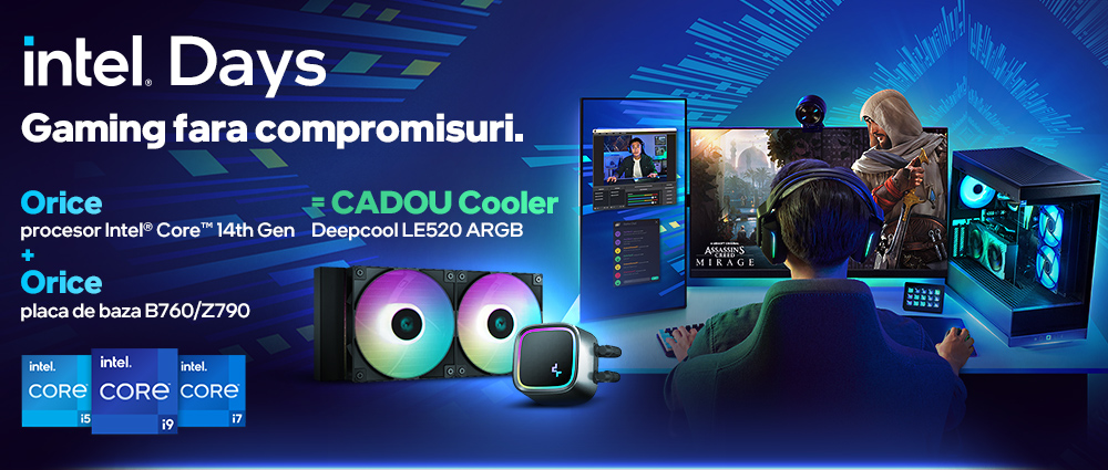 Intel Days iti aduce noutati si un super cadou