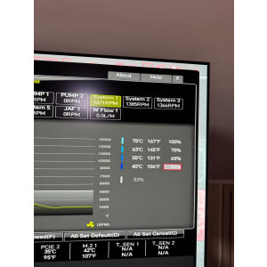 setarea ventilatoarelor radiatorului in bios (sunt puse pe sys1 pe placa de baza)