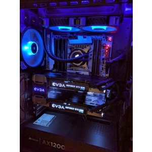 Corsair Air Series ML140& ML120 Magnetic Levitation in combinatie cu 2 Way Sli GTX 1080 Ftw de la...