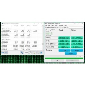 Rezultate benchmark AS SSD pentru Samsung 960 Evo 1 TB