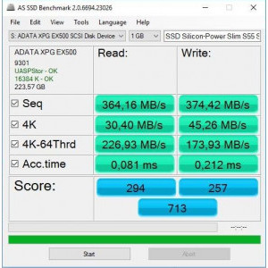 AS SSD Benchmark