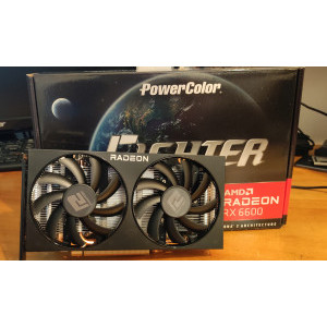 Placa video PowerColor Radeon RX 6600 Fighter 8GB GDDR6 1‎28-bit