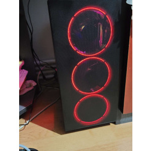 cu ventilatoare pccooler 120mm red