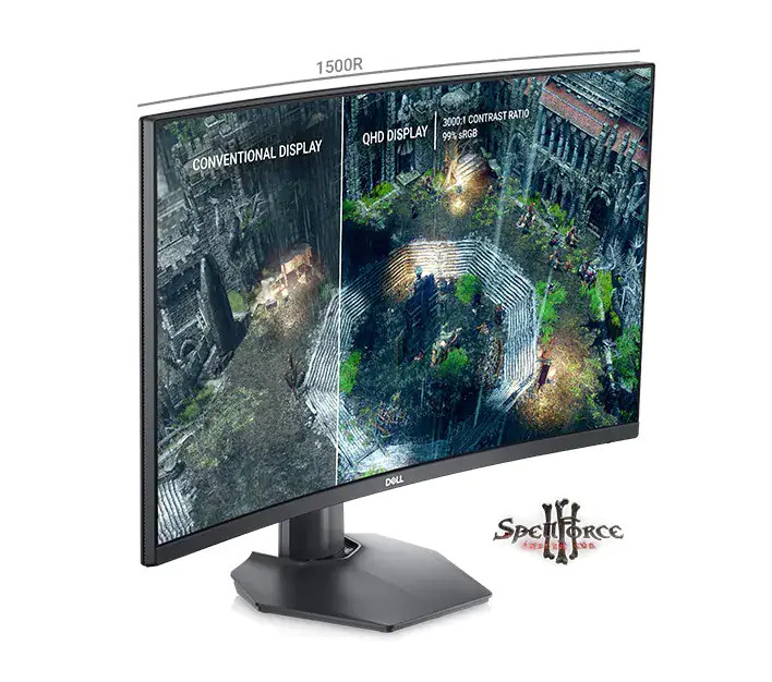 Monitor LED DELL Gaming S2722DGM Curbat 27 inch QHD VA 1 ms 165 Hz