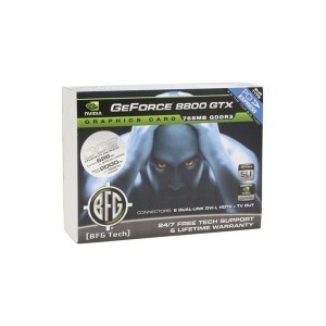 BFG Tech GeForce 8800GTX OC2 768MB DDR3 384-bit