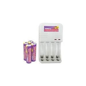 Lenmar PRO120 NoMEM Pro + 4x 2000mAh