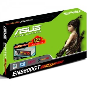 ASUS GeForce 8600GT 256MB DDR3 128-bit OverClocking Gear