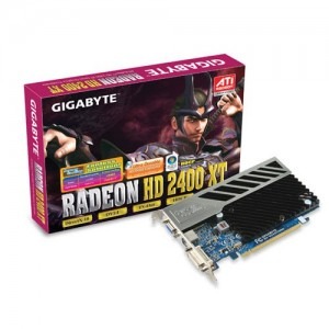 GIGABYTE ATI Radeon HD2400XT 256MB DDR2 64-bit