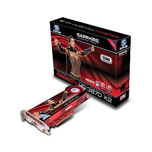 Sapphire ATI Radeon HD3870X2 1GB DDR3 256-bit