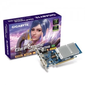 GIGABYTE GeForce 8400GS 256MB DDR2 64-bit