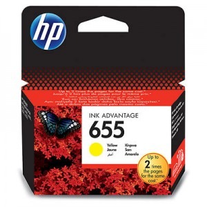 HP Cartus 655 Yellow