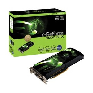 EVGA e-GeForce 9800GTX 512MB DDR3 256-bit