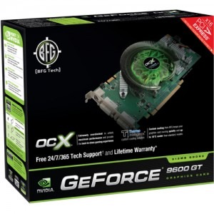 BFG Tech GeForce 9600GT OCX ThermoIntelligence 512MB DDR3 256-bit