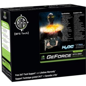 BFG Tech GeForce GTX 280 H2OC ThermoIntelligence 1GB DDR3 512-bit