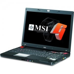 MSI Megabook GX600PX-211EU Core 2 Duo T8100 2.1GHz
