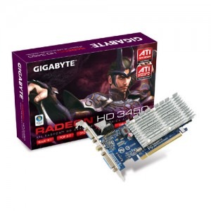 GIGABYTE ATI Radeon HD3450 256MB DDR2 64-bit