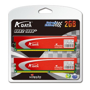 ADATA 2GB DDR2 1066MHz CL5 Vitesta Extreme Dual Channel Kit
