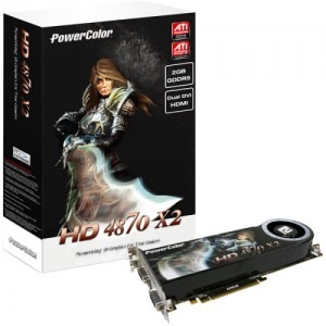 PowerColor ATI Radeon HD4870X2 2GB GDDR5 2x 256-bit