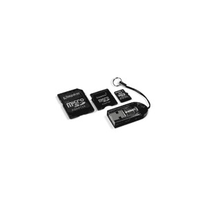 Kingston Micro SD 8GB with 2 Adapters + Micro SD Reader