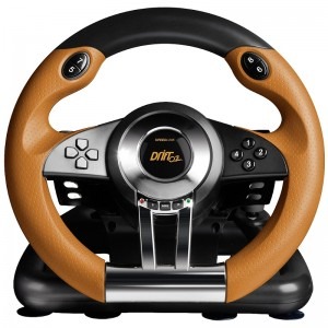 Speedlink DRIFT O.Z. Racing Wheel PS3, black-orange
