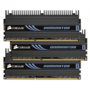 Corsair Dominator 3GB DDR3 1600 MHz CL8 Triple Channel Kit