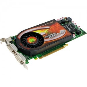 EVGA e-GeForce 9600GT 512MB DDR3 256-bit Single Slot
