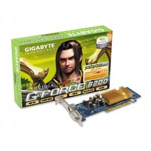 GIGABYTE GeForce 6200 128MB DDR2 64-bit AGP