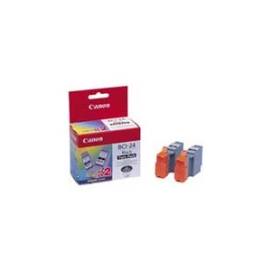 Canon Cartus negru BCI-24BK Twin