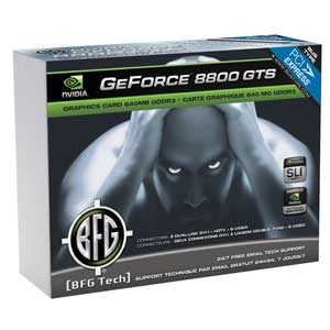 BFG Tech GeForce 8800GTS 320 MB GDDR3 320-bit