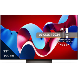 LG Smart TV OLED77C41LA Seria evo C4 195cm 4K UHD HDR