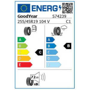 Goodyear UG Performance+ TO XL255/45R19 104V