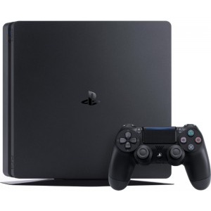 Sony PlayStation 4 Slim 1TB Black + Horizon Zero Dawn + Uncharted 4 + The Last Of Us Remastered
