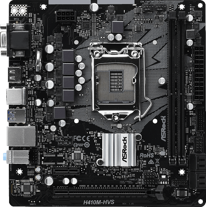 Placa de baza ASRock H410M-HVS