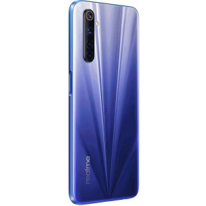 Realme 6, 90 Hz Ultra Display, 128GB, 8GB RAM, Dual SIM, 4G, 5-Camere, Android 10, Comet Blue