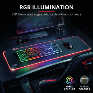 Trust GXT 764 Glide-Flex RGB Mouse Pad XXL