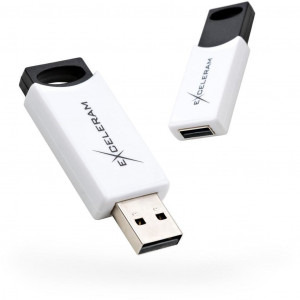 Exceleram H2 64GB USB 2.0 Black/White