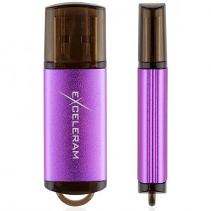Exceleram A3 32GB USB 2.0 Purple