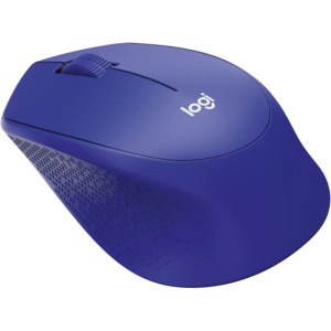 Logitech M330 Silent Plus, Wireless, Blue