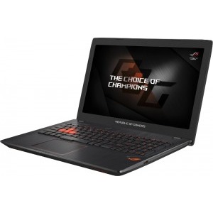 ASUS Gaming 15.6'' ROG GL553VD, FHD, Procesor Intel® Core™ i7-7700HQ (6M Cache, up to 3.80 GHz), 16GB DDR4, 1TB + 128GB SSD, GeForce GTX 1050 4GB, Endless OS, Black metal