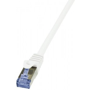 Logilink PrimeLine CAT6a Patch Cable S/FTP 10G 0.25m white