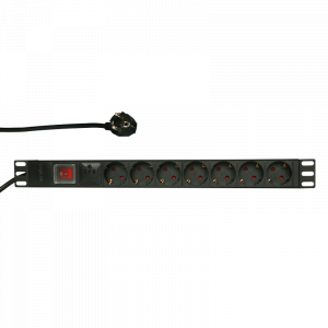 Logilink PDU, 7x Schuko, 2m