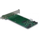 Adaptor Inter-Tech KT023A 1x SATA Male - 1x M.2 SATA SSD