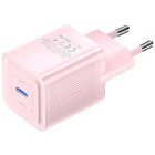 Incarcator retea Vention GaN, 1x USB-C, 20W Pink