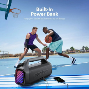 Anker Boxa portabila Boom 2 Plus, 140W, IPX7, Bluetooth 5.3, Black