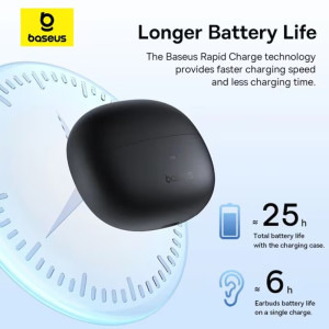 Baseus Open-Ear, AirGo AS01 Black