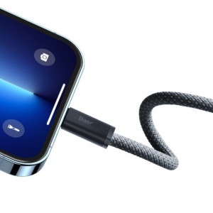 Baseus Dynamic Series, USB-C Male la Lightning Male, 20W, 1 m, Grey