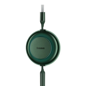 Baseus Bright Mirror 2, USB Male la microUSB Male, USB-C Male, Lightning Male, 1.1 m, Green