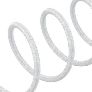 Baseus Gem, USB Male la USB-C Male, 1 m, White