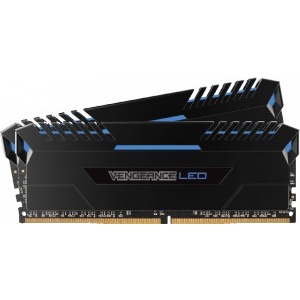 Corsair Vengeance Blue LED 32GB DDR4 3000MHz CL15 Dual Channel Kit